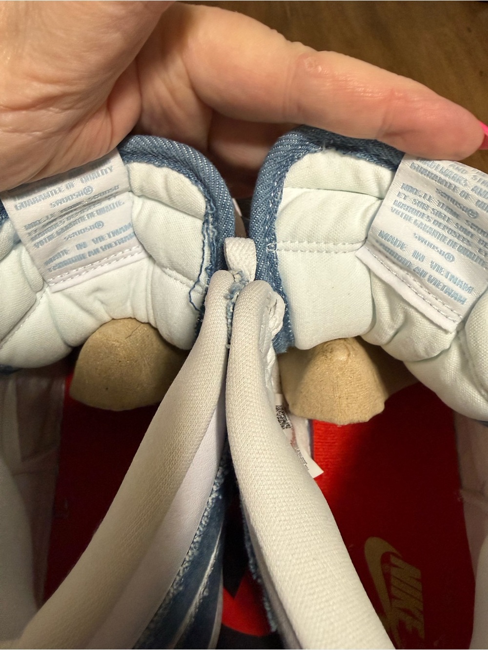 Nike Air Jordan 1 Retro High OG Denim - Picture 6 of 10